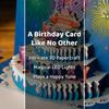 Pop Up 3D Music Light Birthday Cards Creative Blessing Cake Holiday Card  Birthday Gift
