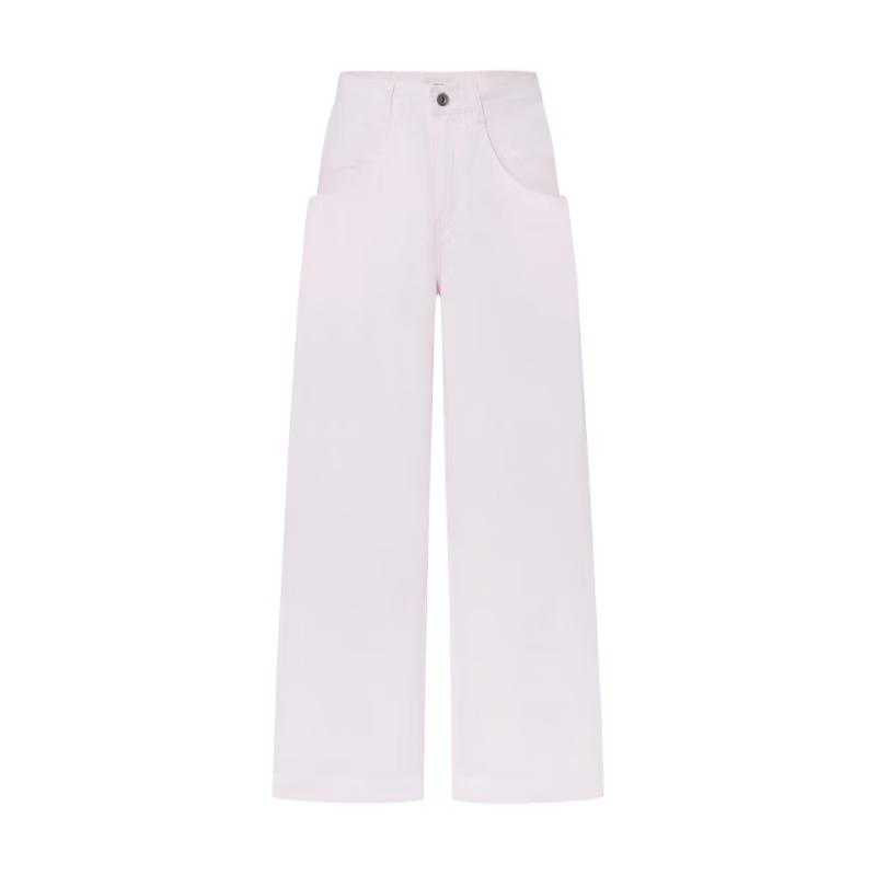 

Edition Women s High-Waist Cotton Linen Cargo Straight Pants S 160
