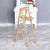 Miniature Model Wooden Ladder Dollhouse Creative Figurine Stairs Toys  home Decoration