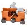Chainsaw Sharpening Jig Portable Hand Crank Chain Sharpener for Lumberjack Garden Worker Yellow