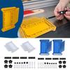Featherboard Adjustable Woodworking Tool Safety Device Stackable Feather Board for Table Sawing Router Tables Band Sawing