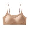 Female Summer Thin Style Gather Invisible No Underwire Anti Drooping No Trace Ice Silk Sling Underwear