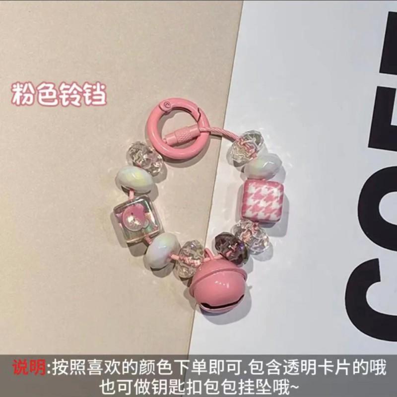 

Internet Celebrity Creative Cartoon Decoration Bracelet Ins Style Mobile Phone Pendant Bell Women s Cute