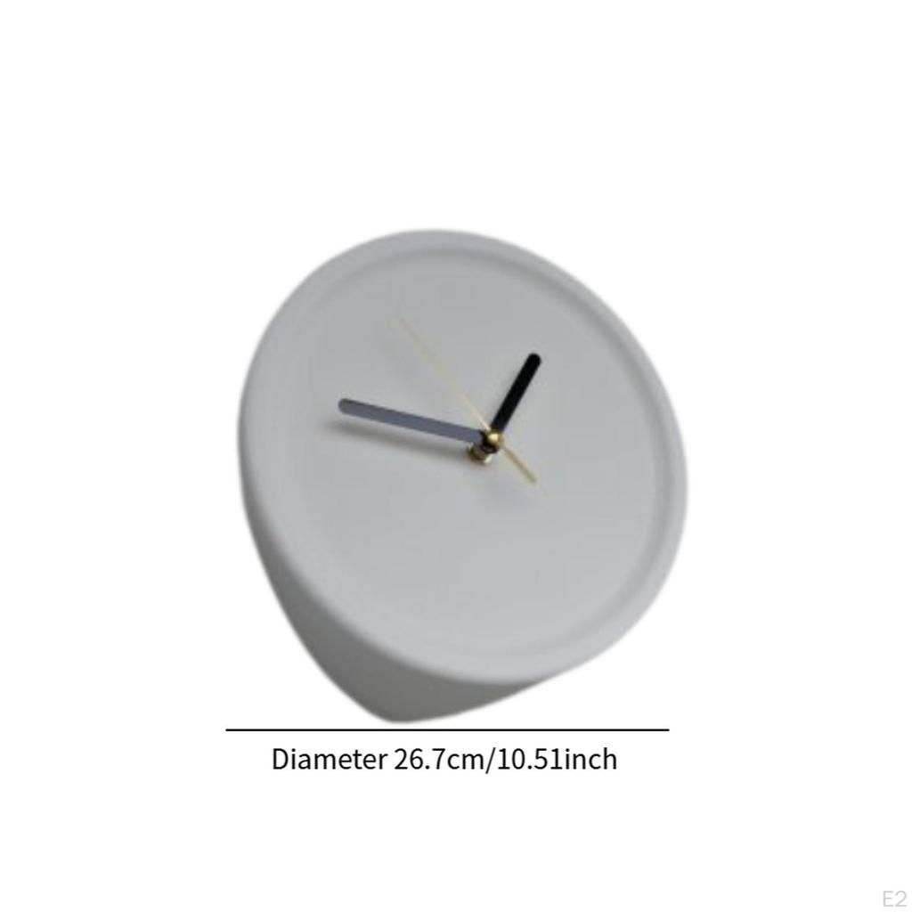 Inside Corner Wall Clock Decorative Artistic Ornament Decoration for Dorm Dining Room