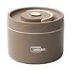 316L Food Grade Stainless Steel Lunch Box Microwave Safe Round Portable Minimalist Multi Layer Soup Bowl