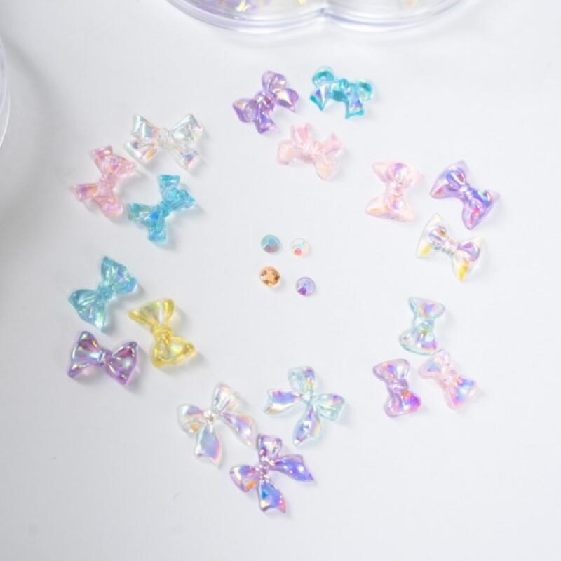 Pastel Aurora Ribbon Mix Parts Set