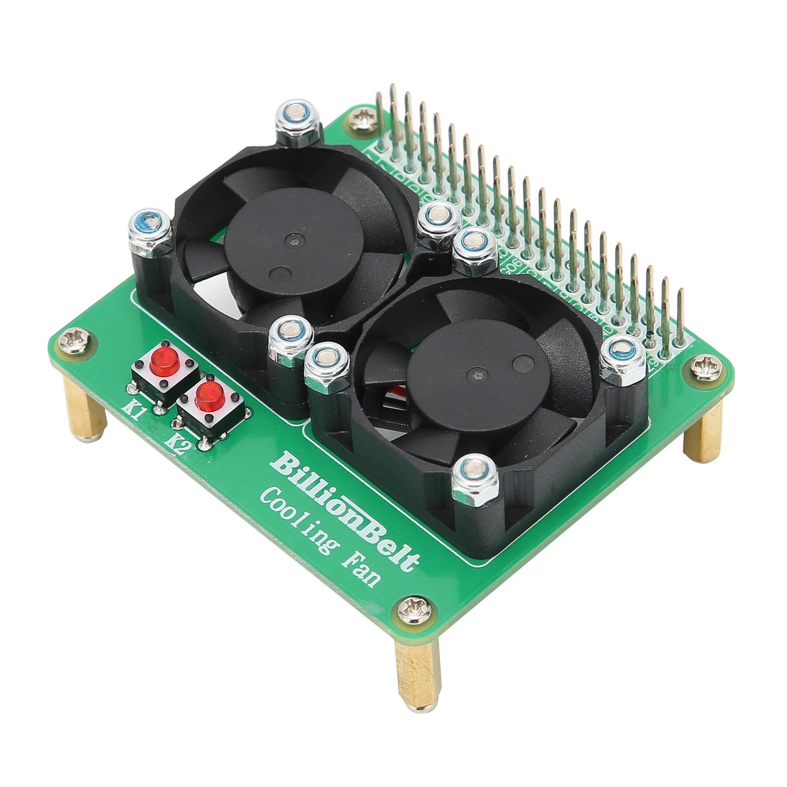 

Cooling Fan SingleChip Computer Accessory Replacement for Raspberry Pi 3B 4B DC5V