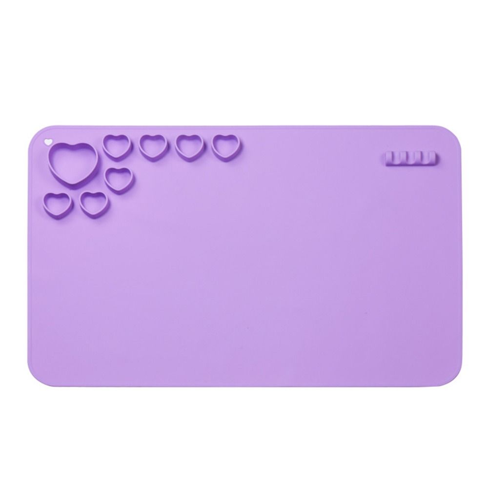 Multifunctional DIY Silicone Painting Mat Palette Kids Graffiti Drawing Board Oil Painting Board Clay Mat With Cup Paint Holder