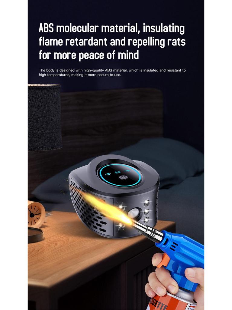 Ultrasonic Pest Repellent: 4-in-1 Mosquito, Rat, and Mouse Repellent Device