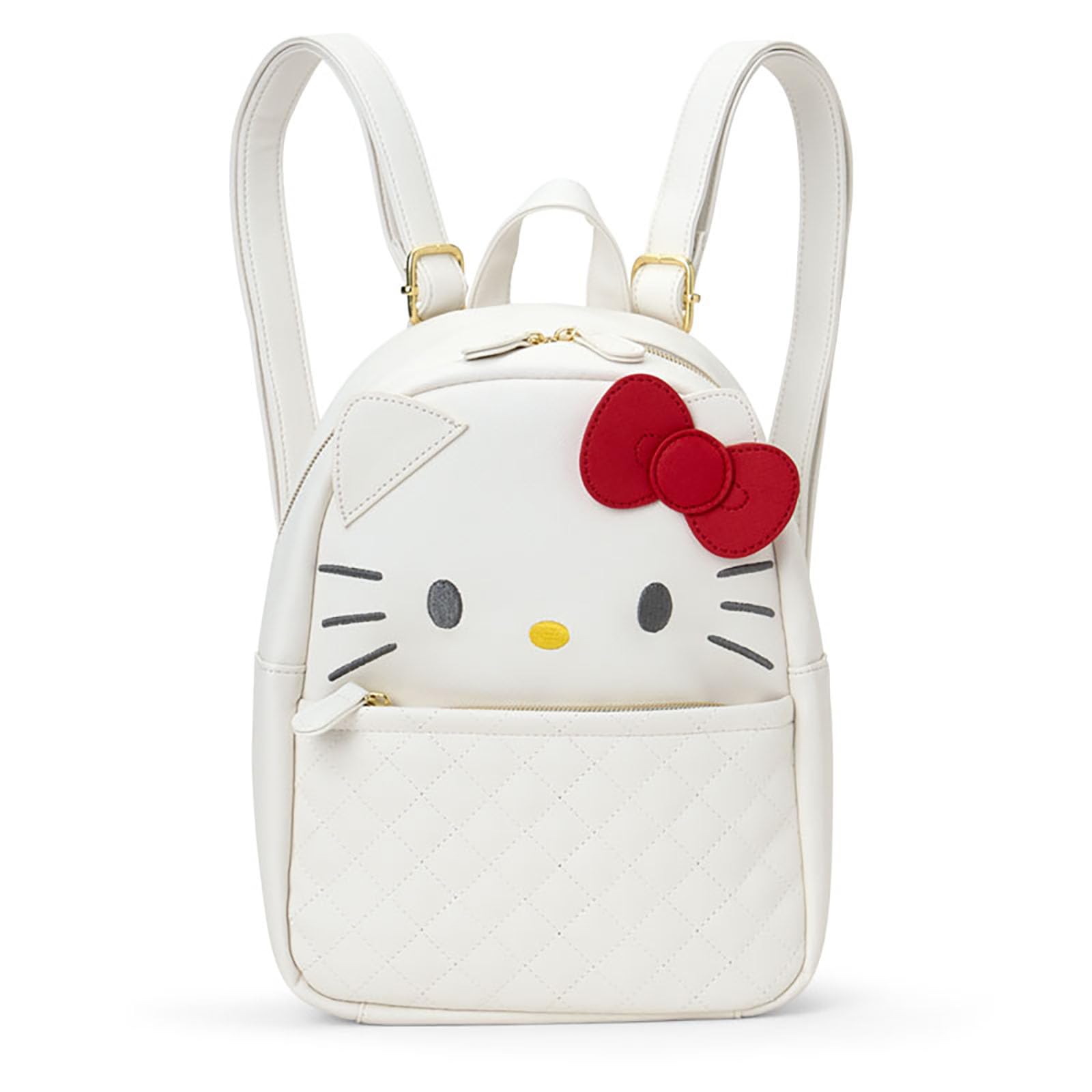 

Hello Kitty ПУ для возраста 3 и 155322 [Sanrio] Рюкзак в форме лица, кожа, вверх,