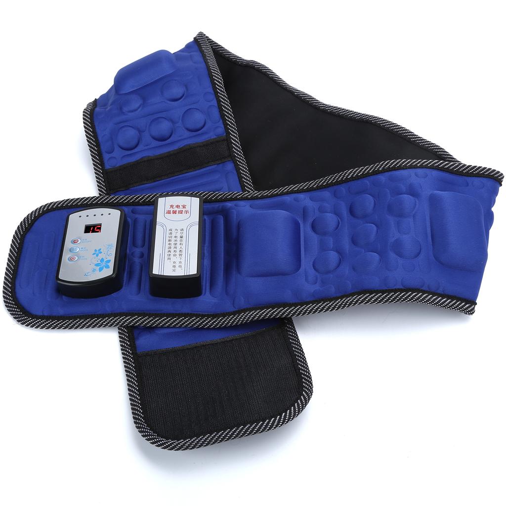 Wireless Charging Waist Massager Lumbar Vibration with Heating Waist Supporter