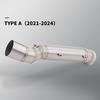 Slip On Exhaust For CFMOTO 800MT 800 mt CF800-5A 2021 2022 2023 2024 Motorcycle Exhaust Escape Moto Modify Middle Tube Link Pipe