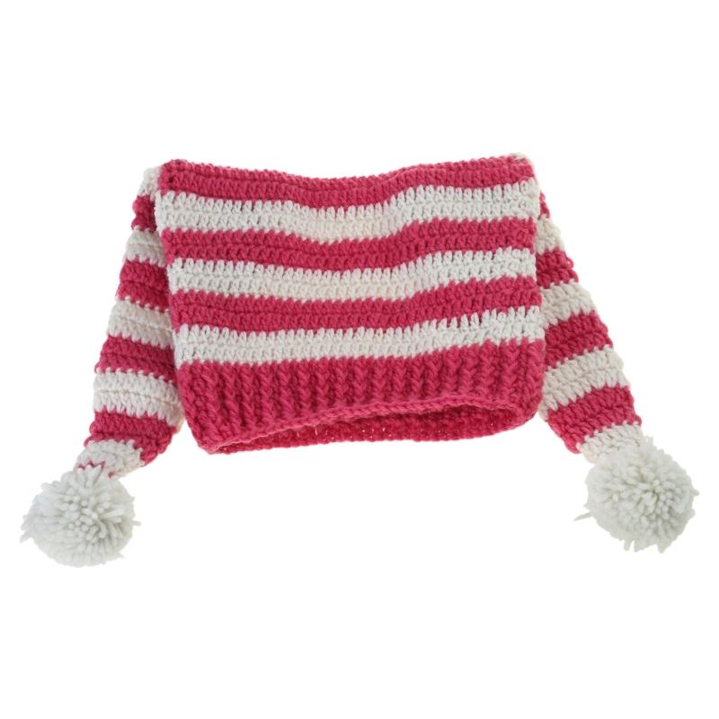 Knitted Clown Hats Headdress Photo Props DIY Handmade Headwear Accessories