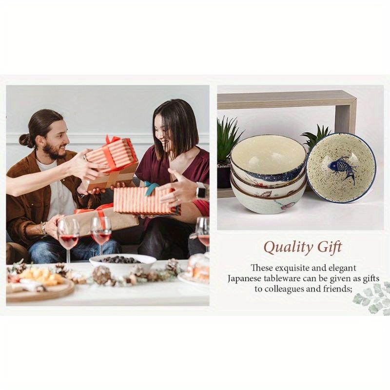 7,11 cm 4 ks Japonský retro keramický hrnek Asijský čínský kávový šálek Sada pro restauraci, jídelnu, statek, kavárnu, domov