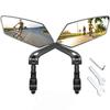Bike Rearview Mirror for Electric Bike Scooter Reflective Rotation