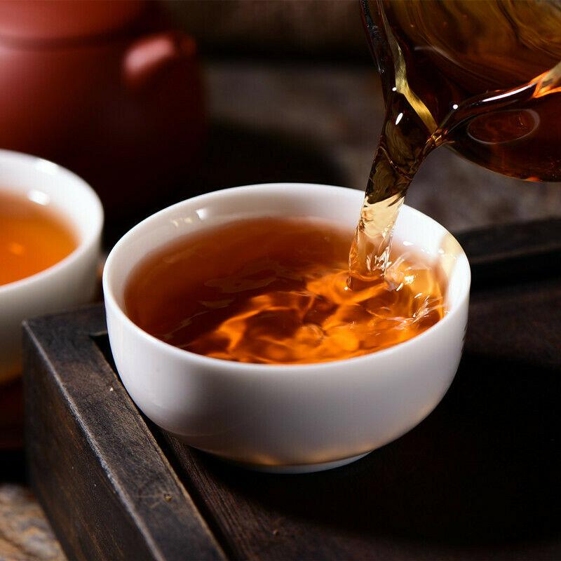 357g Premuim Yunnan Dian Hong Pu-Erh Tea Cake Spring Pu'er Black Tea Gift Tea