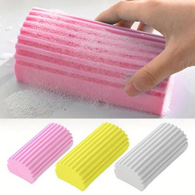 Dusting Sponge, Sponge Eraser, Reusable Damp Dusting Sponge Household Cleaning Blinds, Glass, Baseboards, Radiators, Window Track Slots