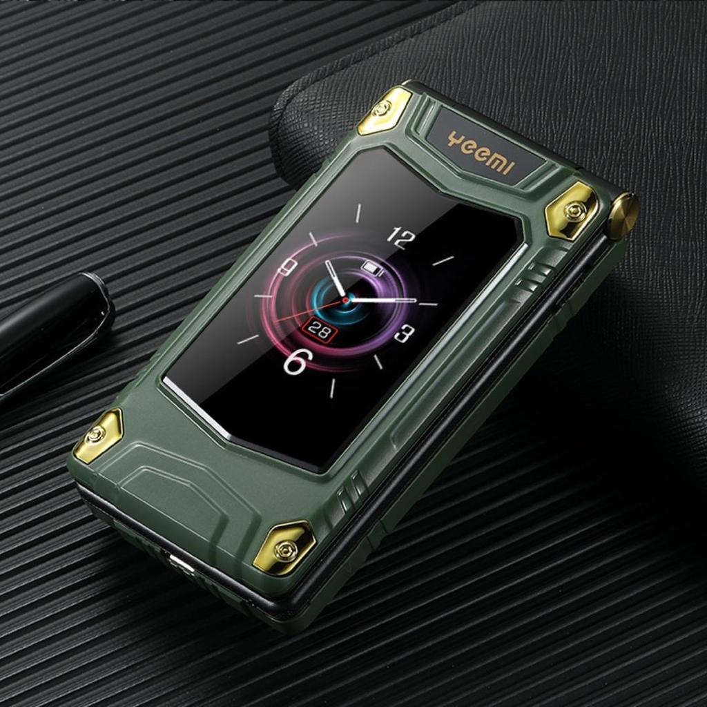 YEEMI M7+ LTE 4G Full netcom 2.8inches Screen Dual SIM Mobile Phone 8W Camera Bluetooth FM Radio Video Player Flip Phone 2300mAh