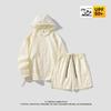 Unisex Summer Sun Protection Set: Lightweight Hooded Long-Sleeve Top & Shorts