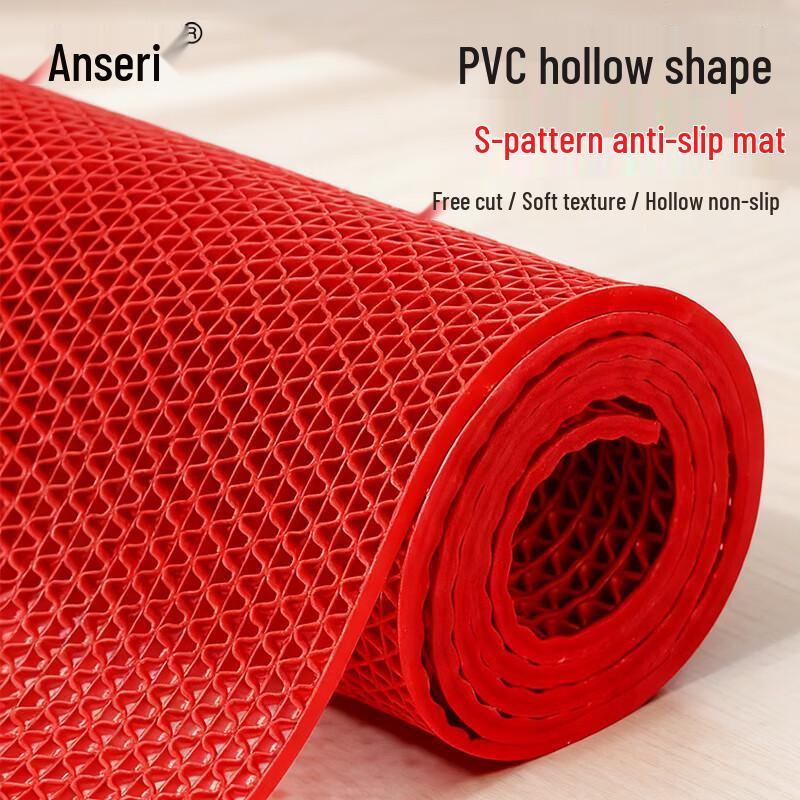 Ansell Safety Double Stripe Anti-Slip PVC Floor Mat