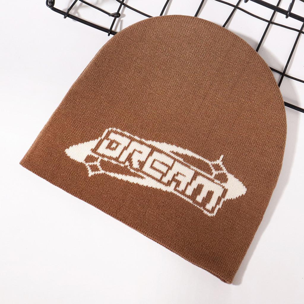 Knitted Letter Orerm Hat With Alphabet Letters For Fall Fashion And Cap Warmth