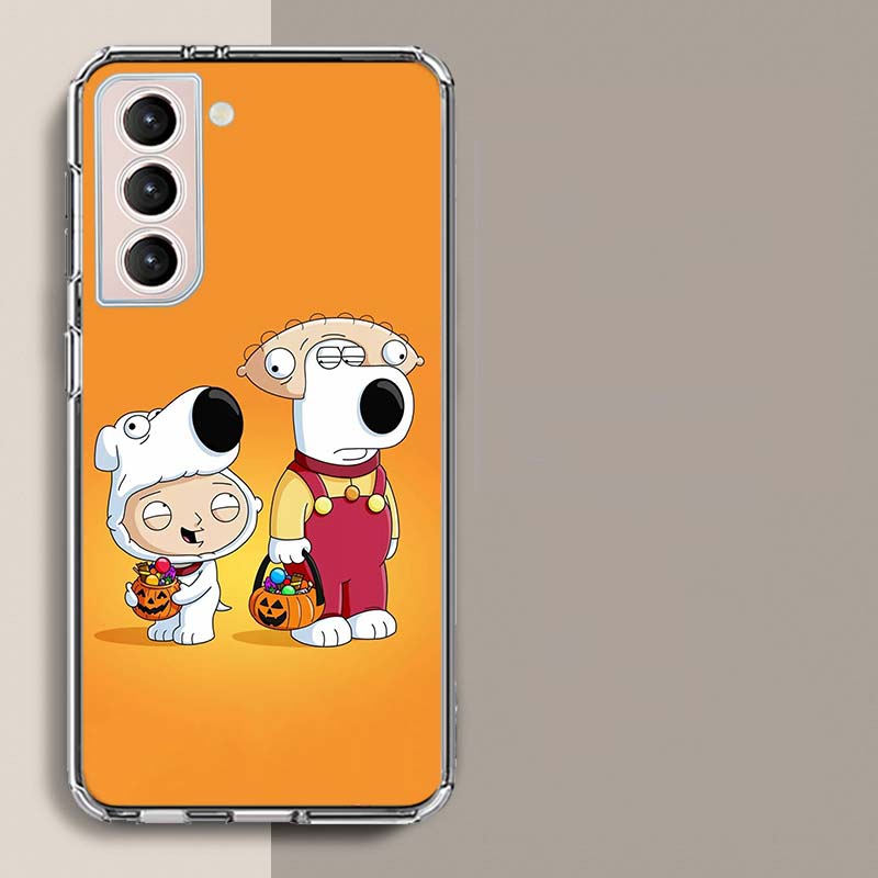 F-Family Funny Guy Phone Case For Samsung A16 A26 A36 A56 A17 A15 A25 A35 A55 A14 A24 A34 A54 A04S A05S Galaxy Note 20 10 9 8 A9