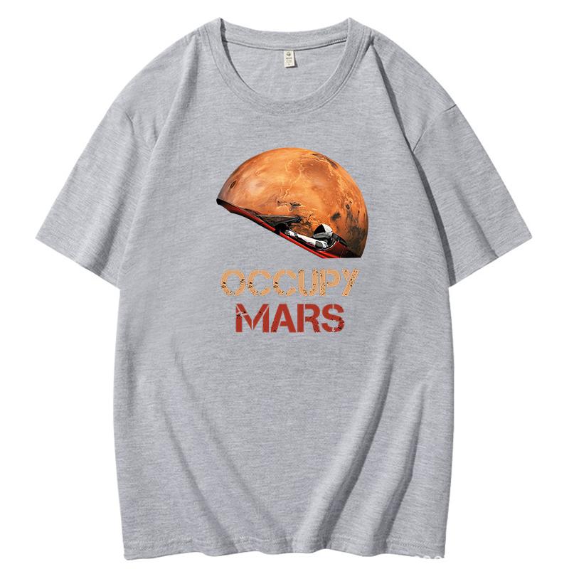 Space Explorer Classic Fashion Graphic T Shirts Summer New Shirts And Tshirts Cotton Short Sleeve Tshirts Print T Shirt