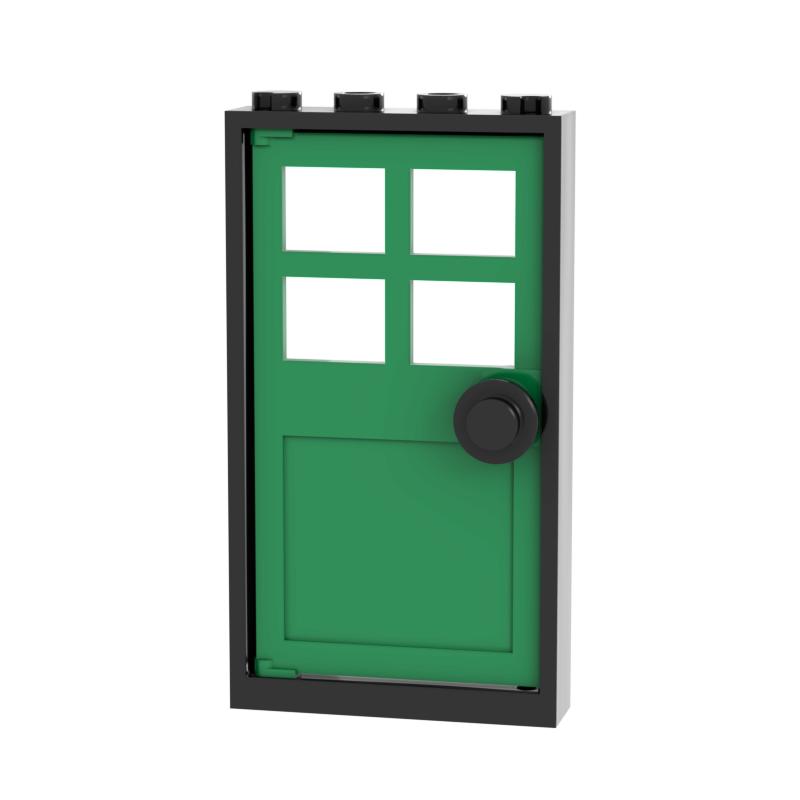 Tür Fenster Bausteine Kompatibel Große Marke Kinderspielzeug 60596 60623 6141 Frühes Lernen MOC Bildung Geschenke