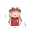 Creative Cute Girl-Shaped Resin Plant Pot, Decorative Indoor And Outdoor Tabletop Flower