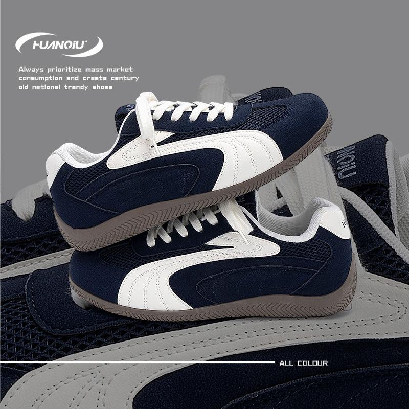 Global retro inner height-increasing racing shoes men's ZHQ3768 autumn breathable popular men's shoes versatile casual trendy shoes