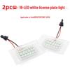 2x 18-LED White License Plate Lights for Volvo 855 (1993-1997) & V70 XC (1997-2000)