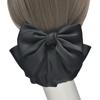 Large Bowknot Spring Clip Korean Style Nurse Hair Clip Sweet Hair Net Cover  Hotel