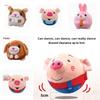 Jumping Pig Plush Toy With Singing Speech Learning For Baby And Kids