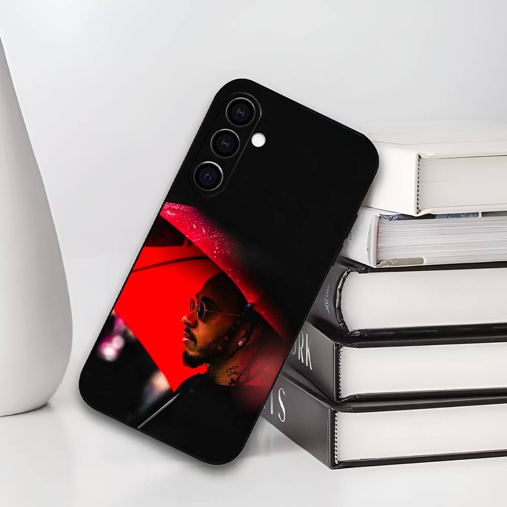 44 L-Lewis H-Hamilton Phone Case For Samsung Galaxy A73,A72,A71,A70,A53,A52,A51,Soft Silicone Black Cover