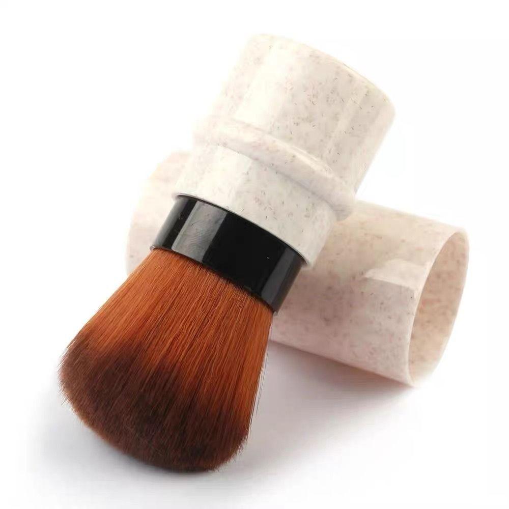 Portable Makeup Brush Retractable Single Blush Brush New Powder Blush Brush  Outdoor Travel