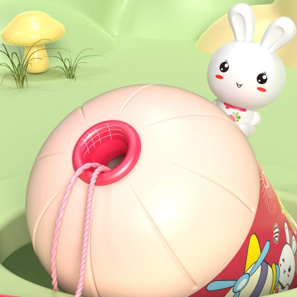 ABS Combination Shuttle Ball Interactive Double Pull Ball Toy Children Outdoor