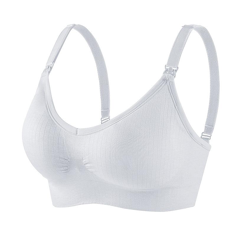 

Собранный бюстгальтер для кормления с защитой от провисания, с передней застежкой, с большой чашкой, для кормления грудью, для беременности XXL серый