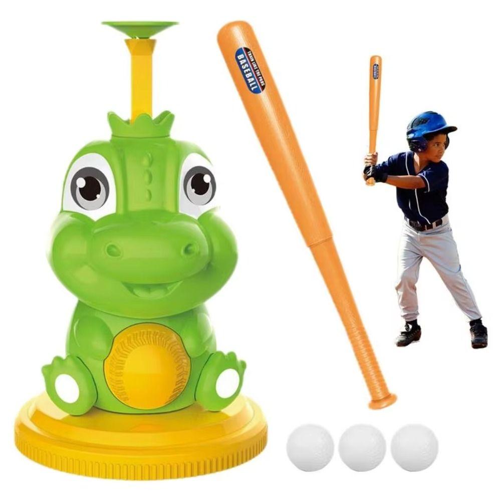 1 Set Sport Games Kids Baseball Trainer with 3 Balls Batting Practice Toys  Children's Toy