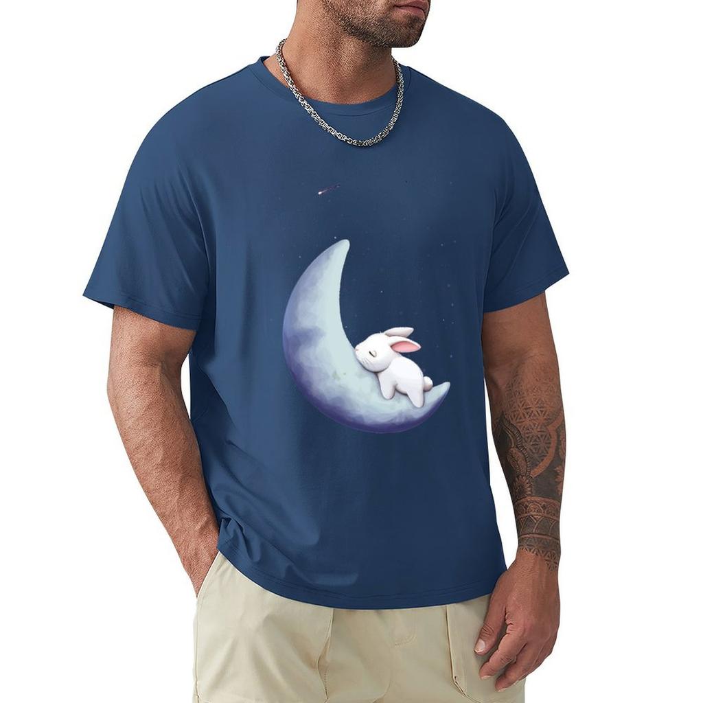 Moon T-Shirt Custom T Shirt Anime Tshirt Tops Luxury Clothes Men