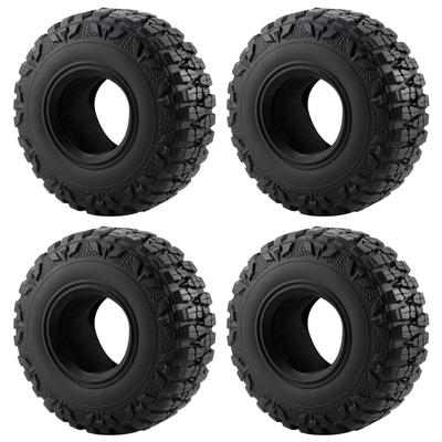 RCMAZO 4 SZT. Opony Gąsienicowe 2,2" z Wkładkami Piankowymi, Miękkie i Lepkie Opony Gąsienicowe 2,2" do Terenu Błotnistego Super Przyczepność do Axial SCX10 III TRX6 Redcat Gen 8 110 RC