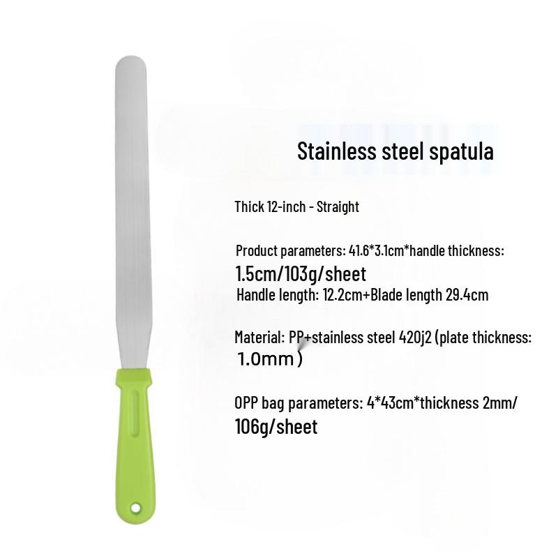 Wheat Straw Spatula & Cake Scraper Set