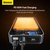 Baseus Super Energy Pro+ Jump Starter 1600A PD65W Fast Charging Car Inverter Charger Converter EU Socket Power Supply