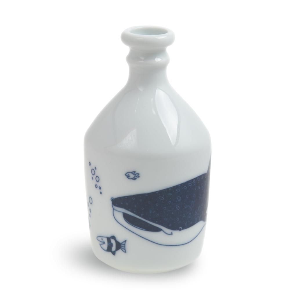 Natural69 Cocomarine Mini Compra Vase with Large Creature Design Natural69 Hasami Ware Cocomarine Home Microwave and Dishwasher Made In Japanese