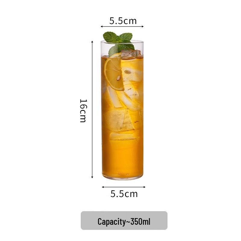 Japanese Style Collins Highball Cocktail Glass