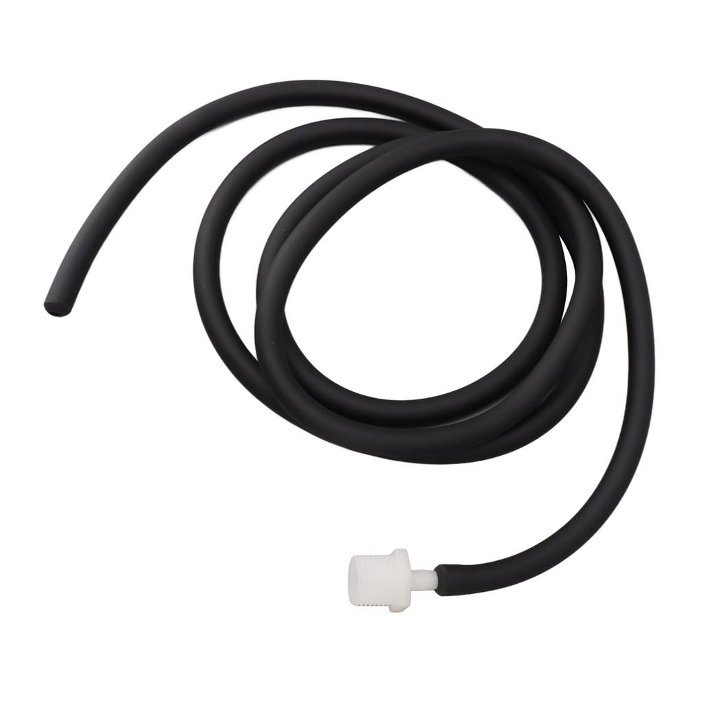 Enema Kit Portable Reusable Silicone Shower Enema Tube for Cleaning Anal Colon and Vagina Black