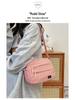 2025 Korean Style Canvas Crossbody Bag - Women's Simple, Casual, Versatile