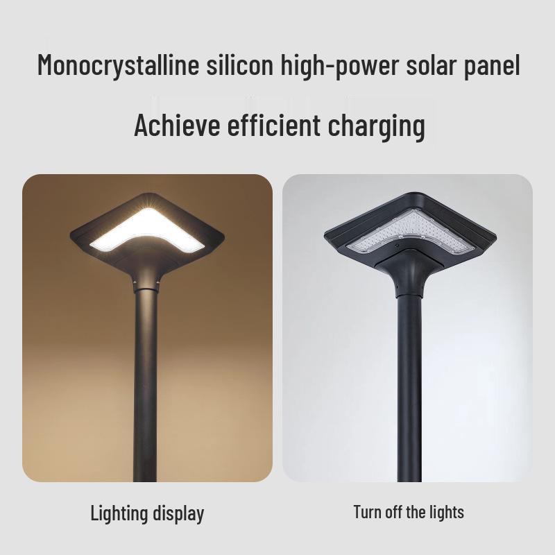 Super Bright Waterproof Solar Street and Courtyard Light for Outdoor Garden and Villa.