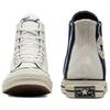 Converse Chuck 70 High Archival Stripes - Vintage White Unisex Sneakers Cream Blue Black A08725C