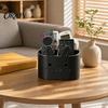 Caixa de Armazenamento com 4 Compartimentos Suporte para Controle Remoto Impresso em 3D, Formato de Animal para Mesa, Caddy de TV Organizador de Mesa