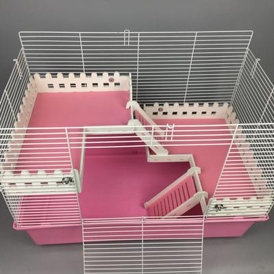 Haustierkäfigzaun mit Leiterspielzeug für Syrische Hamster